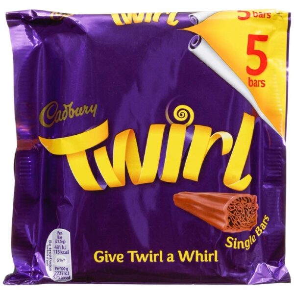 Cadbury Twirl 5pk 1075g