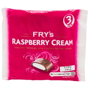 Frys 3PK Raspberry Cream 147g
