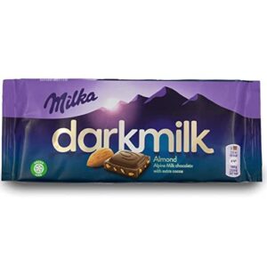 Milka Dark Almond 85g
