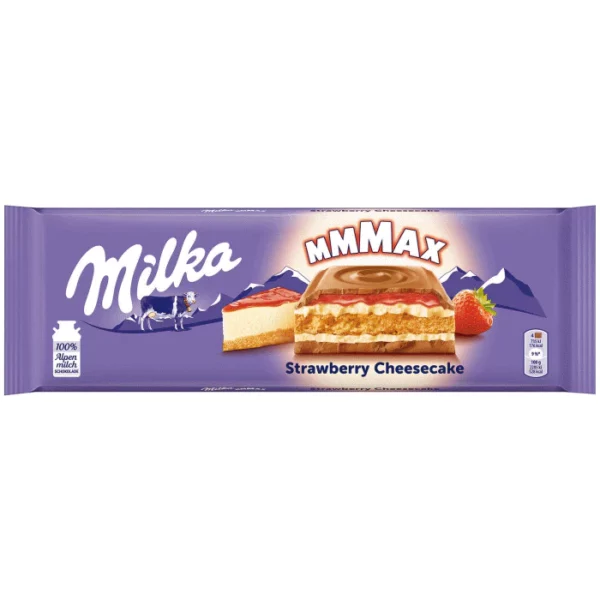 Milka Strawberry Cheesecake 300g