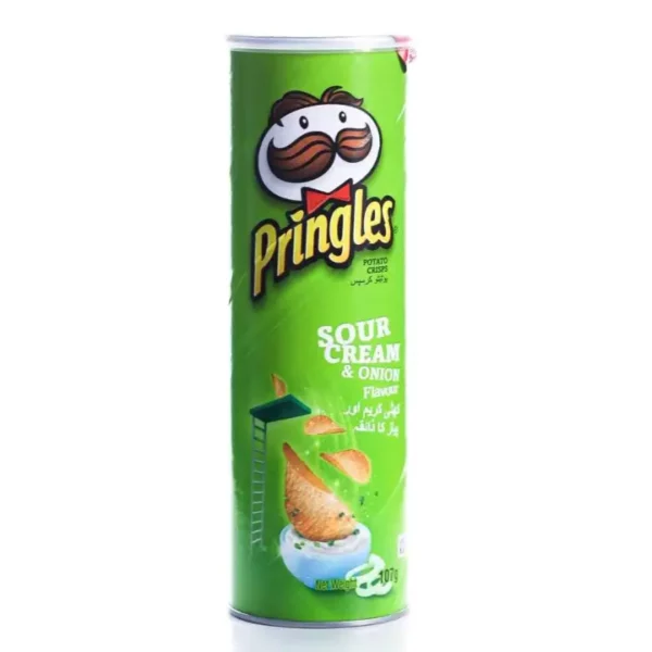 Pringles Potato Crisps Sour Cream Onion Flavor 165g