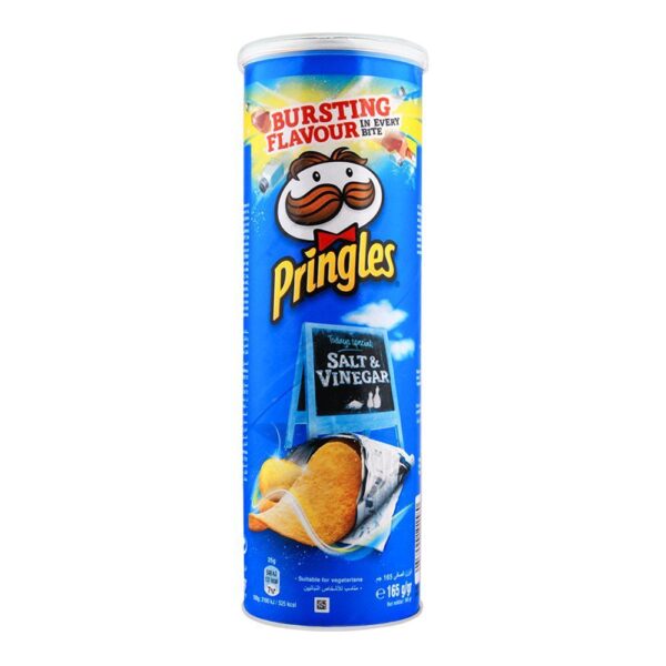 Pringles salt vinegar 165g